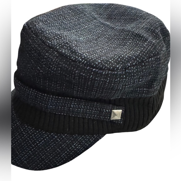 Y2K VintageTweed Newsboy Cap - Picture 2 of 7